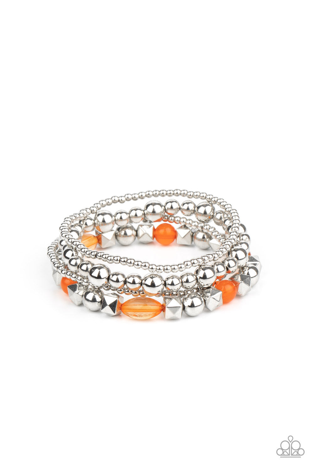 Babe-alicious Orange Bracelet