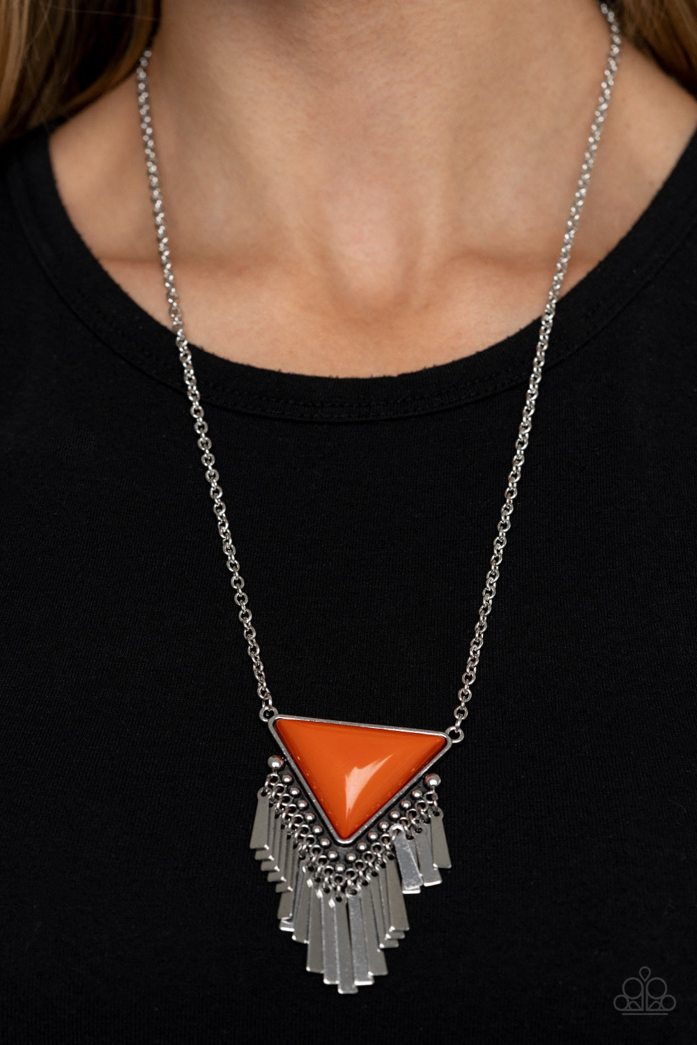 Badlands Bonanza Orange Necklace