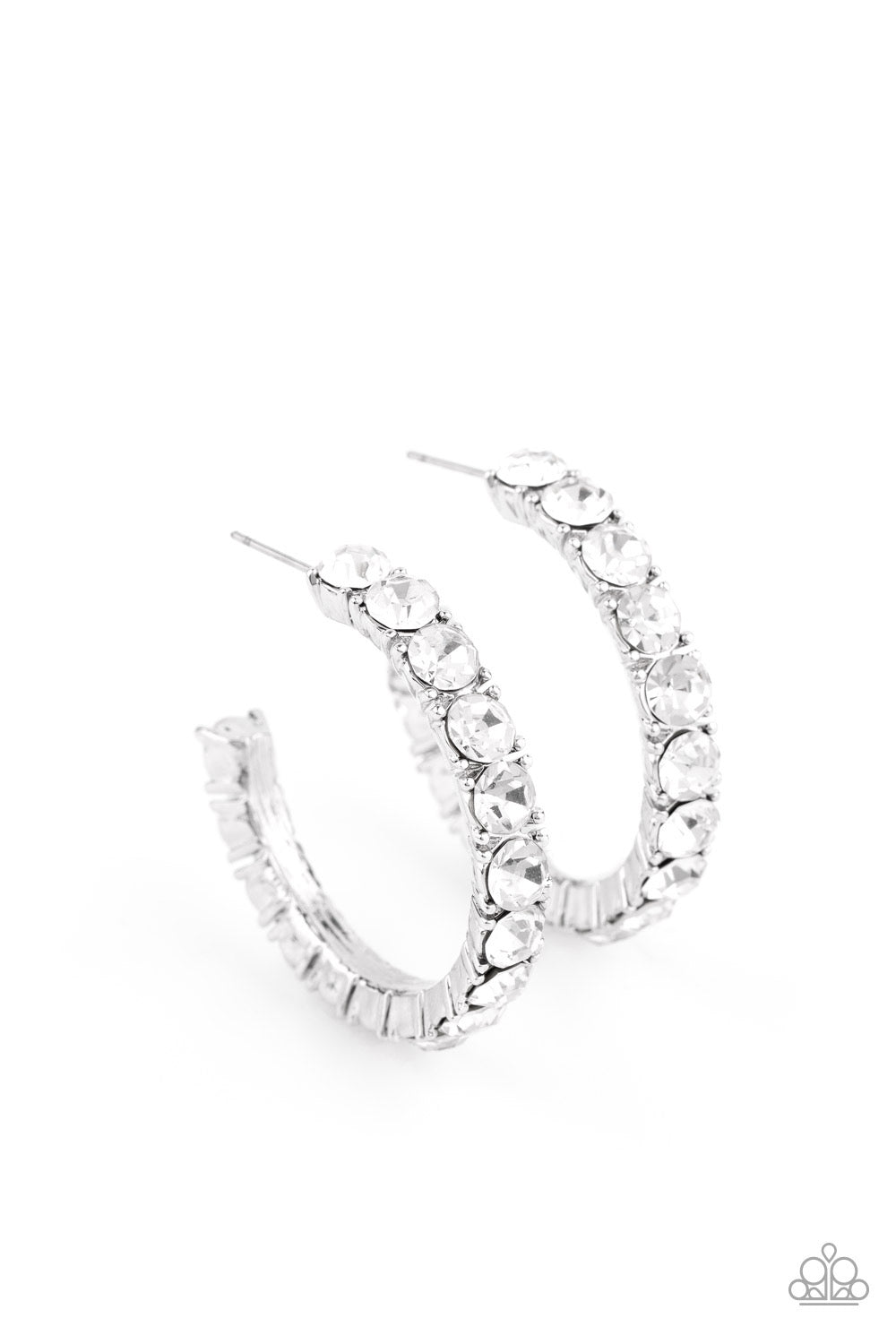 Classy is in Session Silver Hoop Earring