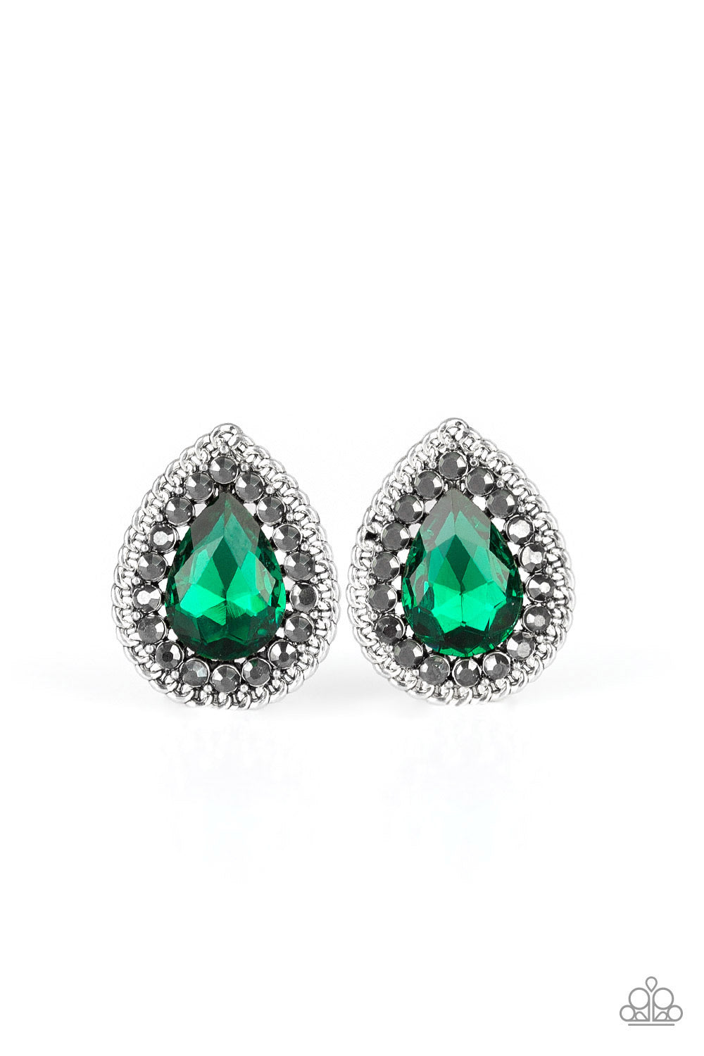 Debutante Debut Green Post Earring