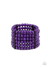 Load image into Gallery viewer, Diving in Maldives Purple Bracelet
