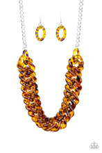 Load image into Gallery viewer, Comin In Haute brown Necklace
