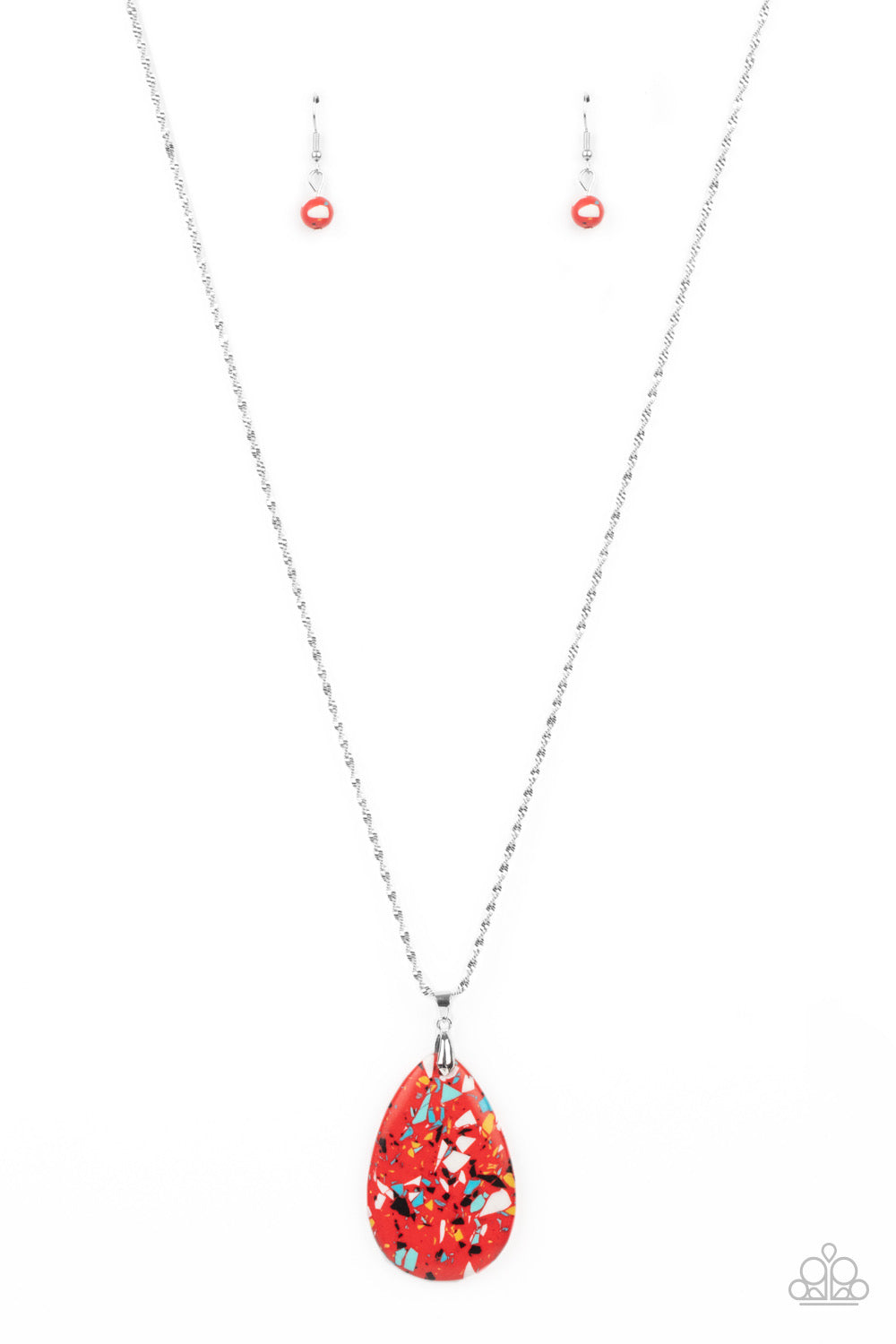 Extra Elemental Red Necklace