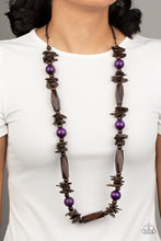 Load image into Gallery viewer, Cozumel Coast Purple Necklace
