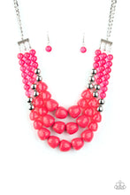 Load image into Gallery viewer, Forbidden Fruit Pink Necklace
