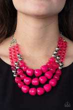 Load image into Gallery viewer, Forbidden Fruit Pink Necklace
