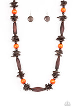 Load image into Gallery viewer, Cozumel Coast Necklace-Orange
