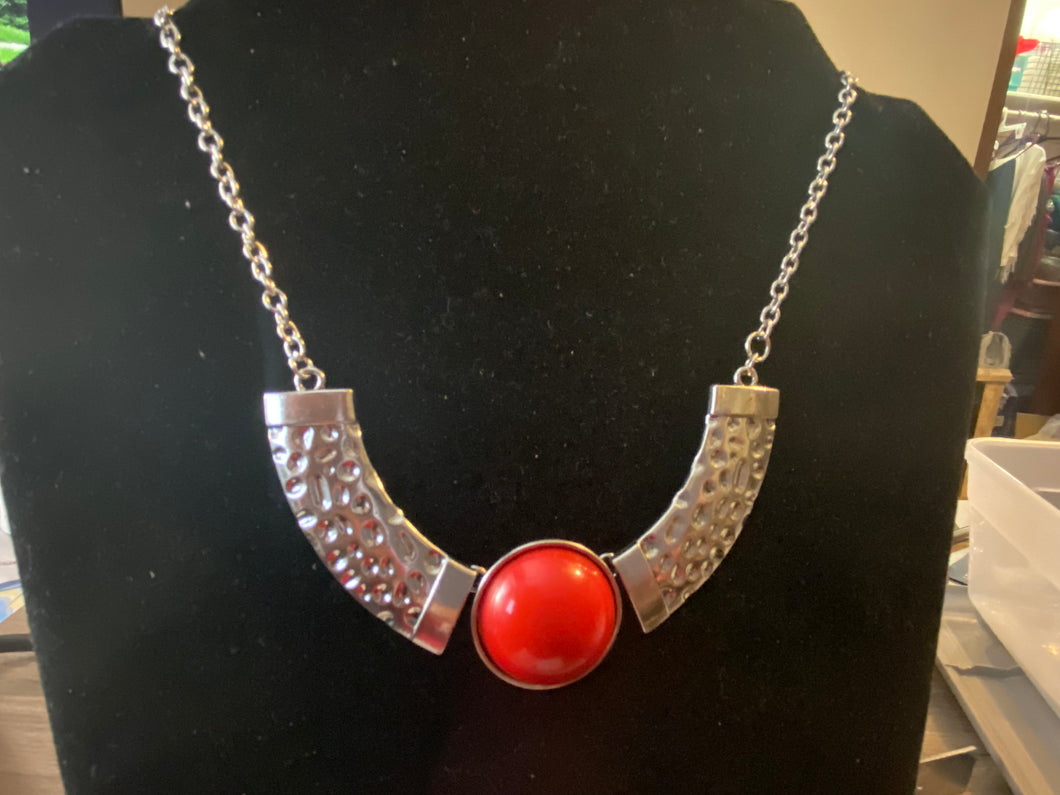 Egyptian Spell Red Necklace