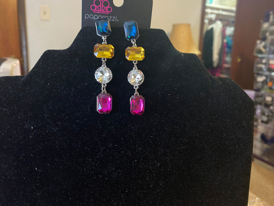 Cosmic Heiress Multi Post Earring